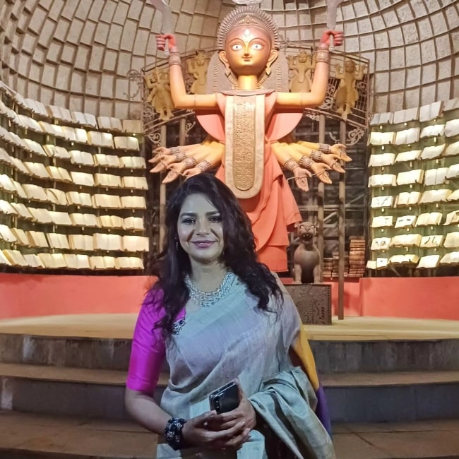 Sudipta Chakraborty as seen in a picture that was taken in October 2023