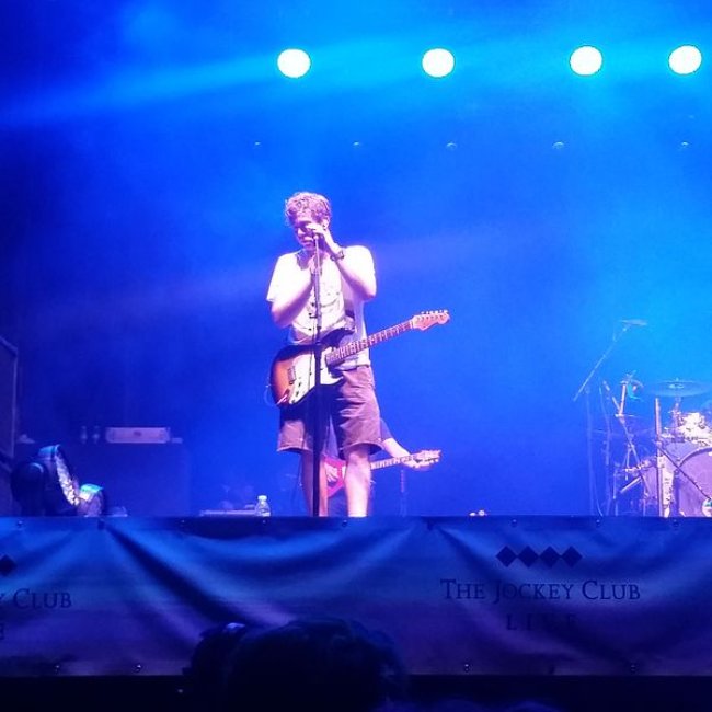 James Bourne as seen performing onstage in 2016