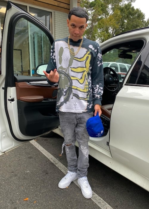 Suave Jayy as seen in a picture that was taken in October 2021, in Florida A&M University