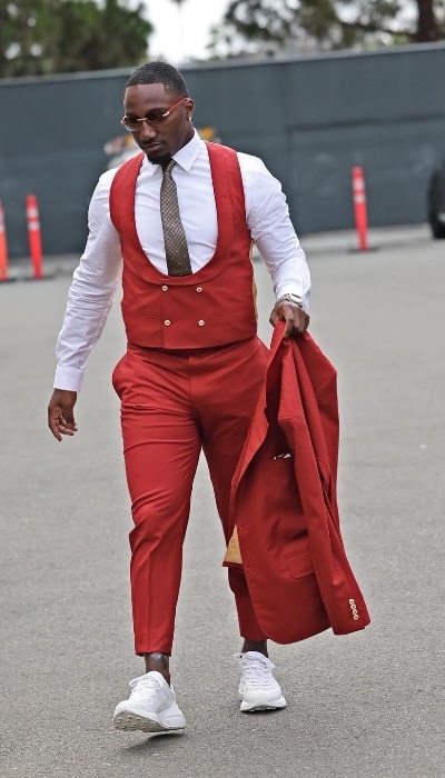 Deebo Samuel as seen in an Instagram post in August 2022