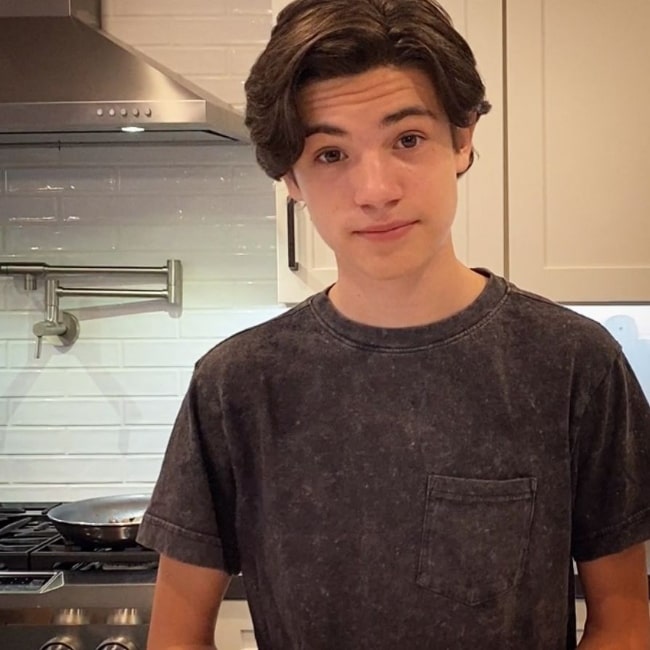 Nathan Blair as seen in a picture that was taken in March 2021