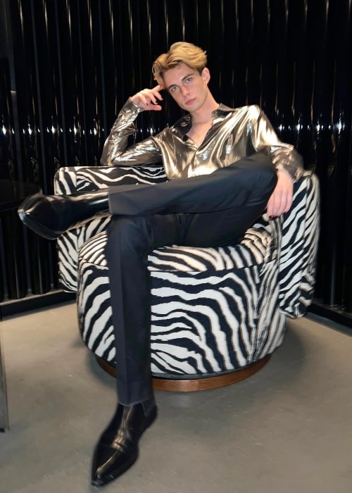 Nils Kuesel as seen in a picture that was taken in June 2023, in Milan, Italy