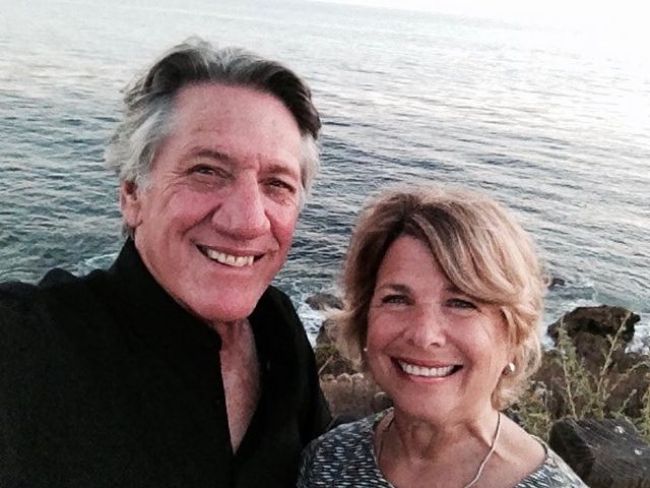 Stephen Macht as seen in an Instagram selfie with his wife from 2018