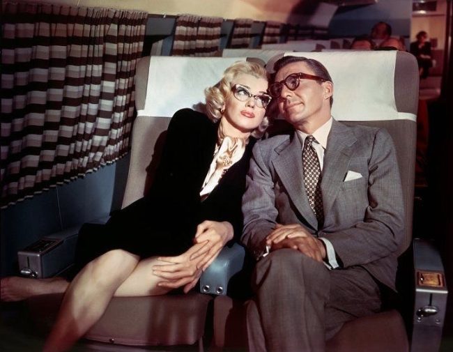 David Wayne as seen with Marilyn Monroe in the 1953 film How To Marry A Millionaire