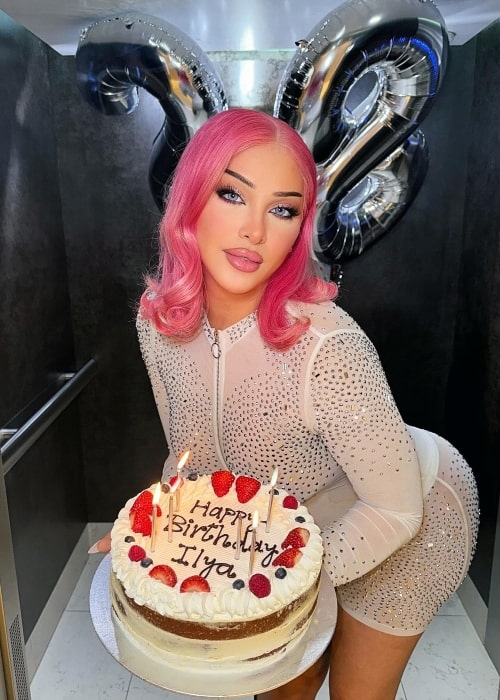 Ilya Selyn as seen in a picture that was taken on her 28th birthday in December 2023