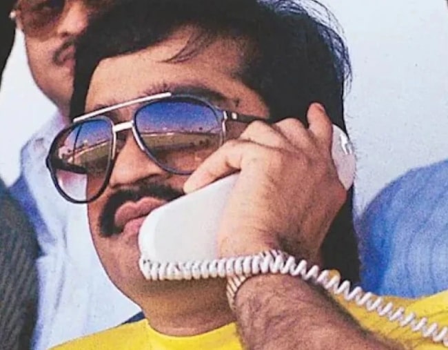 Dawood Ibrahim as seen while on a call