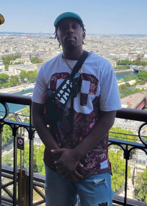 Timeless Tim as seen in a picture that was taken in July 2022, at the Tour Eiffel Paris France