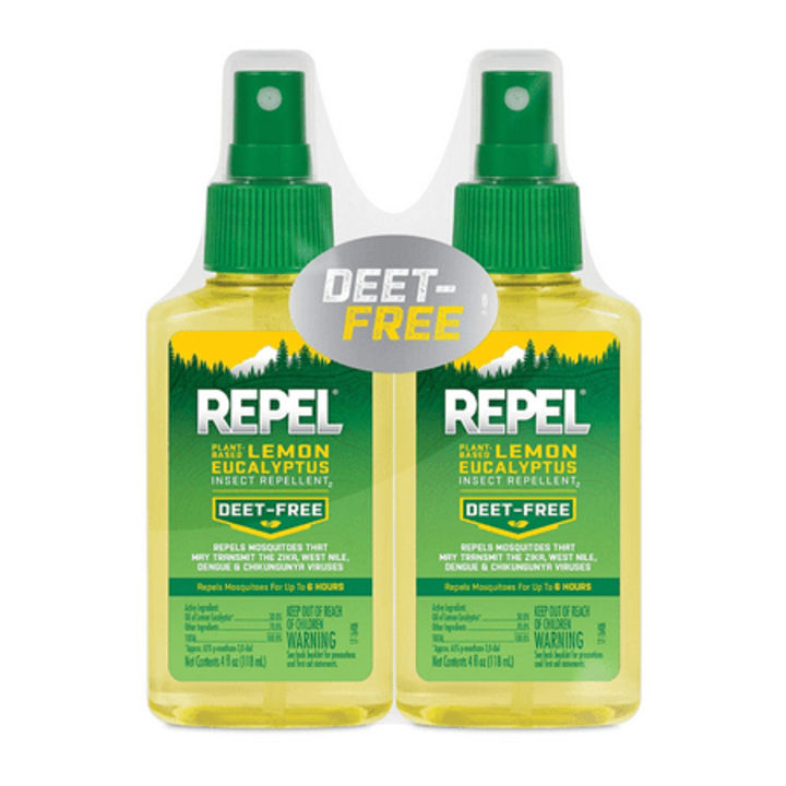 Repel Plant-Based Lemon Eucalyptus Insect Repellent Pump Spray