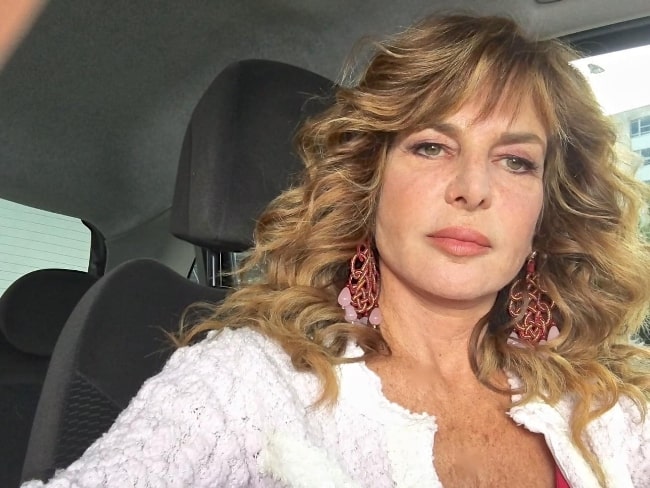 Giuliana De Sio as seen while taking a selfie in October 2023