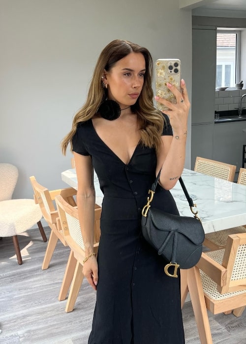 Suzie Bonaldi as seen in a selfie that was taken in August 2023