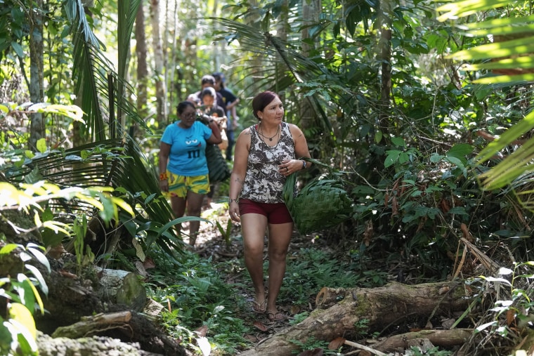 Along with another sister, Mandei and Borea lead and manage the Indigenous territory after the death of their father in 2021.