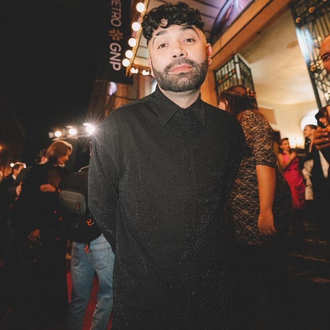 Diego Cárdenas as seen in a picture that was taken in December 2023, in Teatro de la Ciudad Esperanza Iris