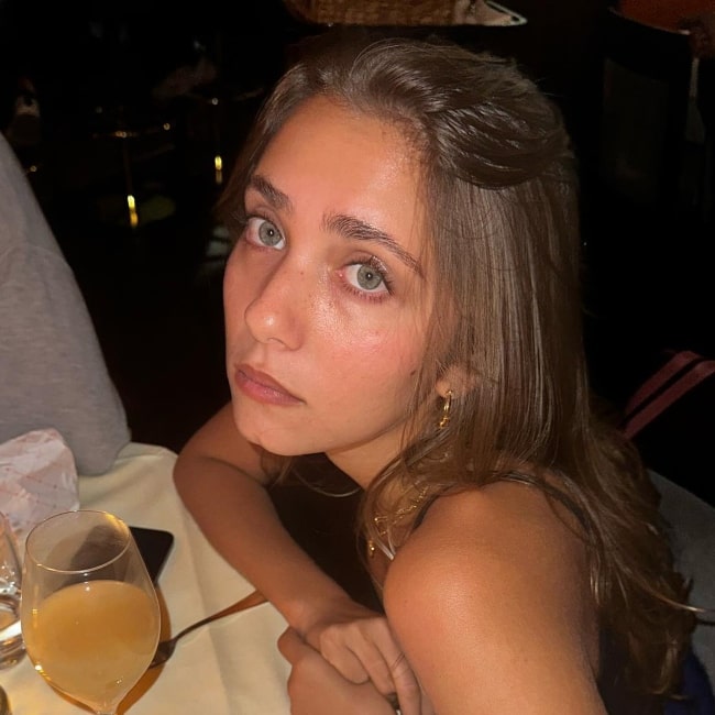 Frankie Stark as seen in a picture that was taken in September 2023