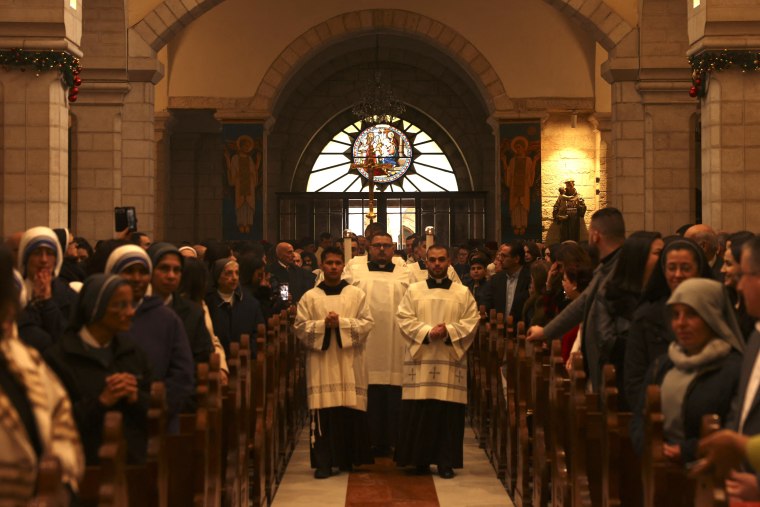Image: PALESTINIAN-ISRAEL-RELIGION-CHRISTMAS