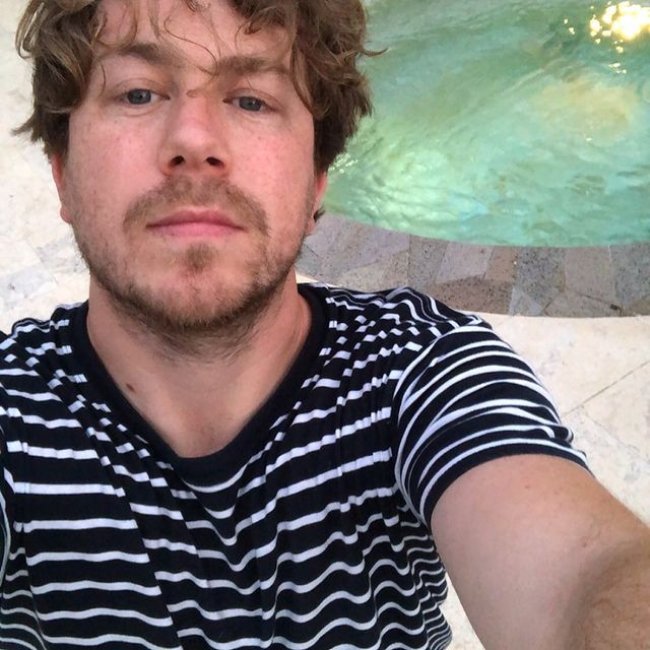 James Bourne as seen in an Instagram selfie taken in February 2021