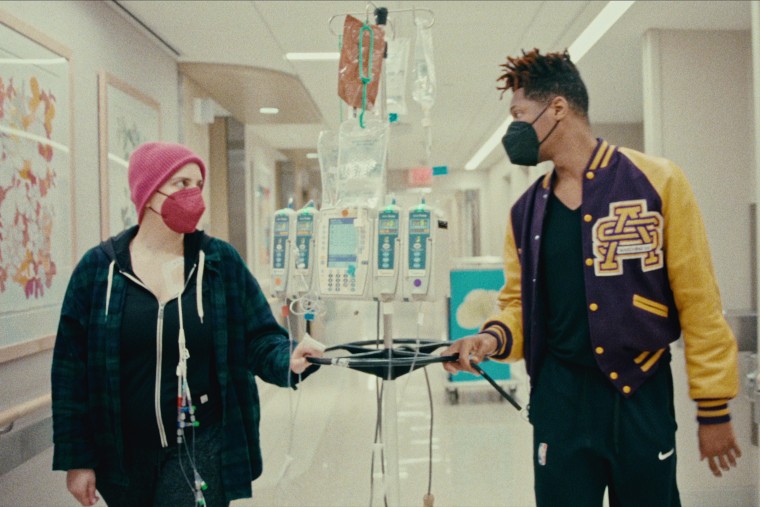 Suleika Jaouad and Jon Batiste in "American Symphony."