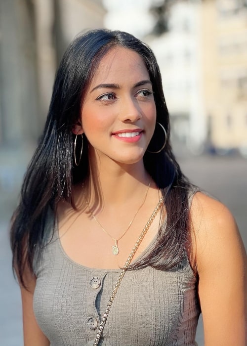 Karman Kaur Thandi as seen in a picture that was taken in May 2023