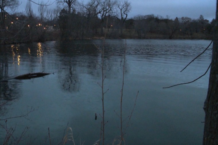Como Lake in in St. Paul, Minnesota.