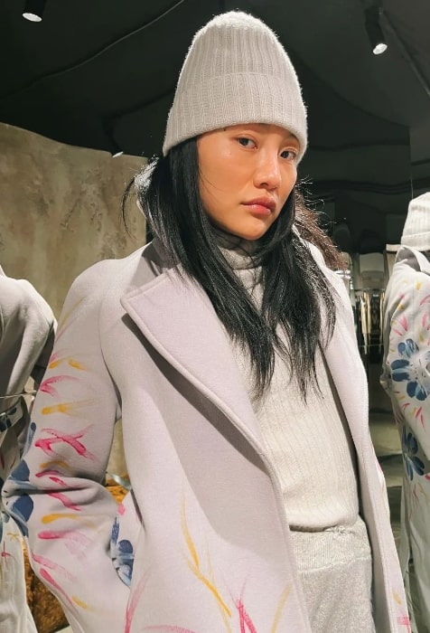 Nancy Xu as seen while posing for the camera in December 2023