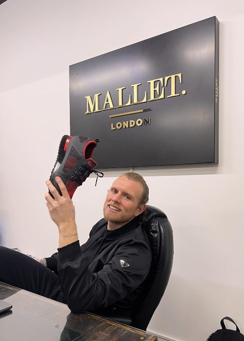 Tommy Mallet as seen in a picture that was taken November 2023