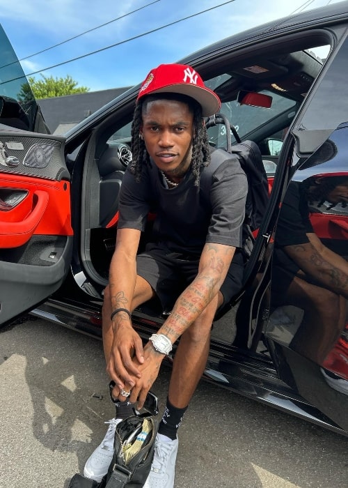 Jhacari Blunt as seen in a picture that was taken in June 2023