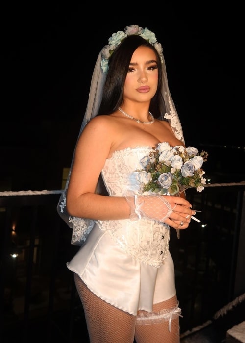 Mia Mugavero as seen in a picture that was taken in November 2023