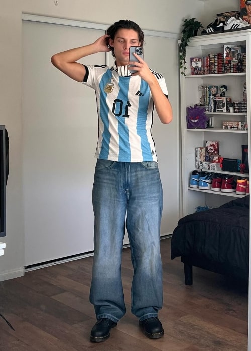 Romeo Blanco as seen in a selfie that was taken in October 2023