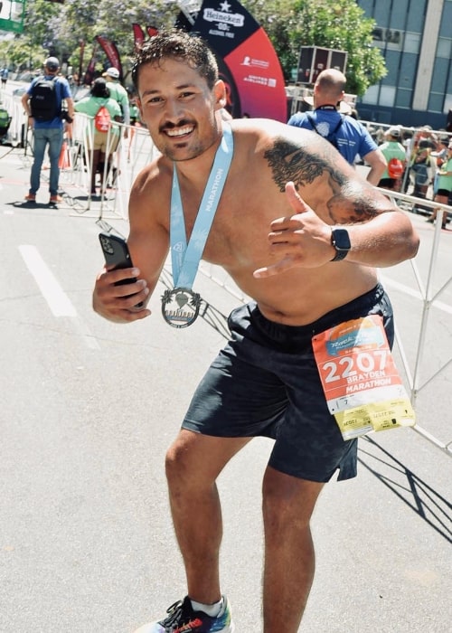 Brayden Bowers as seen in a picture that was taken in June 2022, in San Diego, California