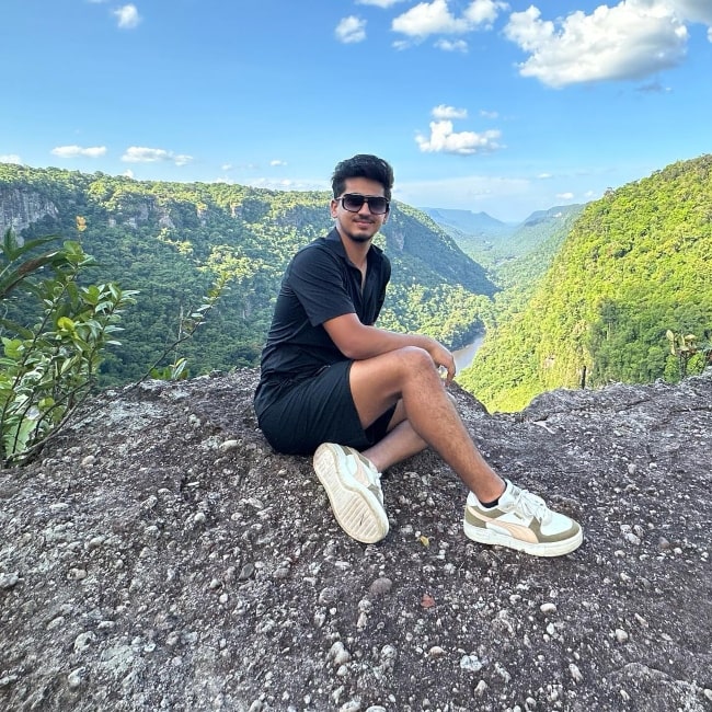 Saim Ayub as seen in a picture that was taken in October 2023