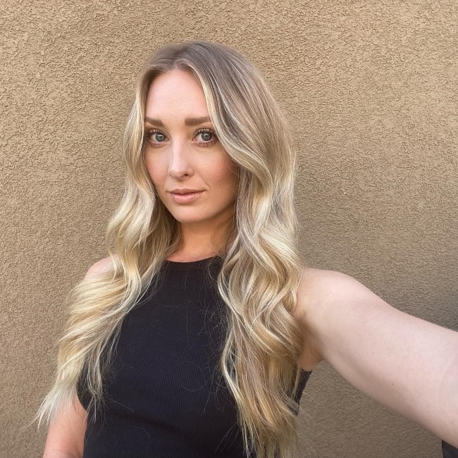 Kayla Radomski as seen in a selfie that was taken in October 2022