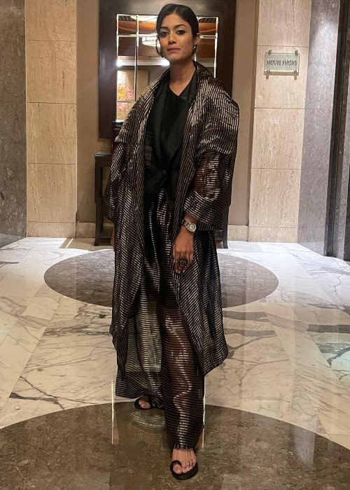 Harshita Gupta in a picture that was taken in March 2023