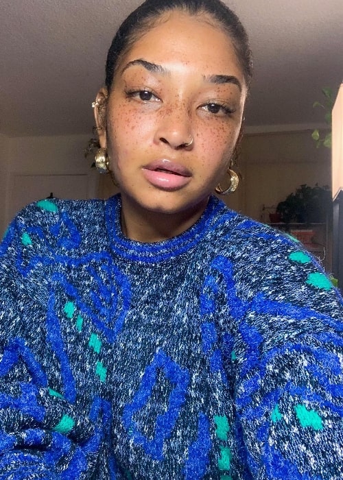 Tanita Strahan as seen while taking a selfie in Los Angeles, California in December 2021