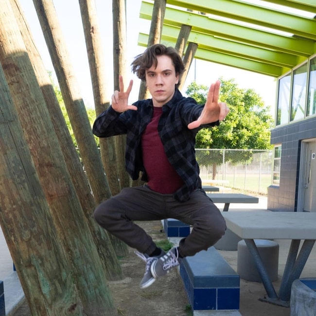 Elijah Nelson as seen in a picture that was taken in August 2020