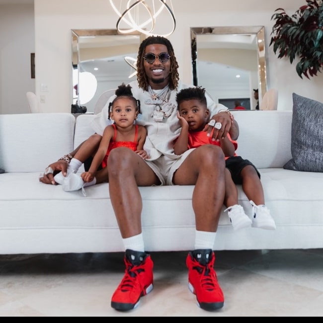 Cordayah So Cool in a picture with her father CJ So Cool and brother Cordero taken in June 2023