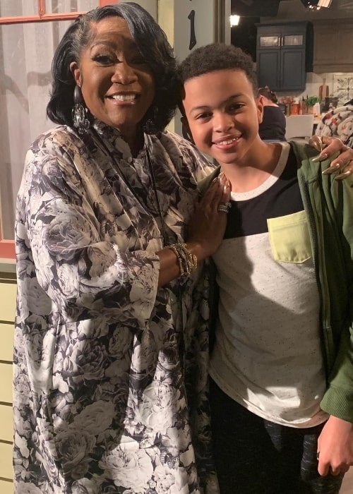 Shaun Dixon as seen in a picture taken with singer and actress Patti LaBelle in May 2022