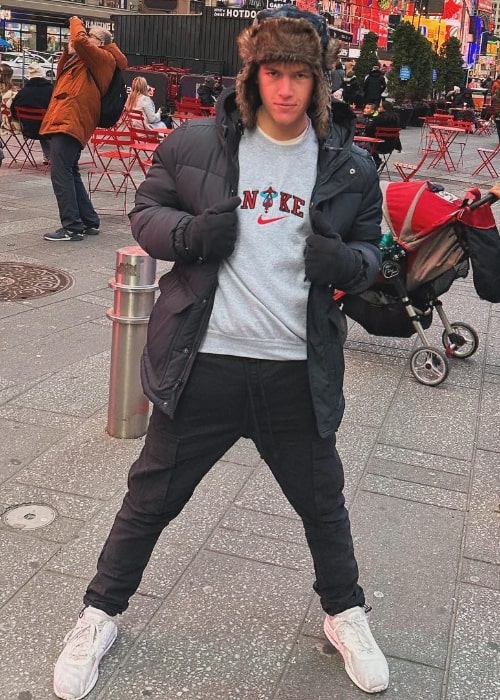 Brady Shepherd as seen in a picture that was taken in December 2023