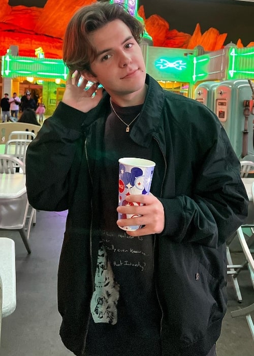 JT Casey as seen in a picture that was taken in January 2023, at Disneyland