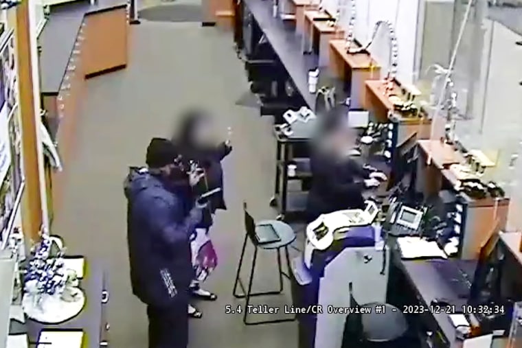 bank robber elderly man