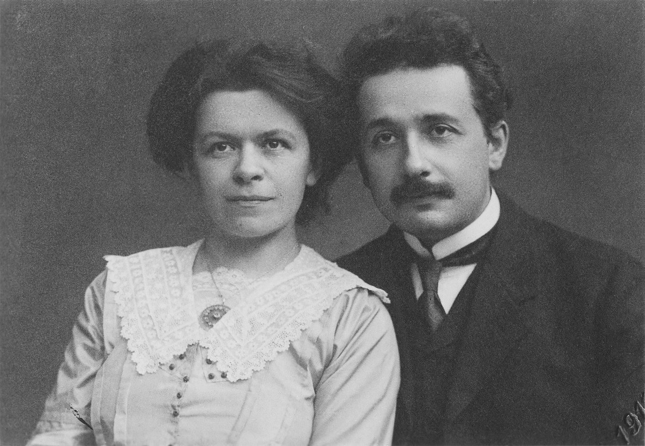 Albert Einstein and Mileva Marić Einstein, 1912