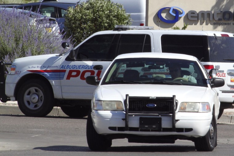 Albuquerque police cars.