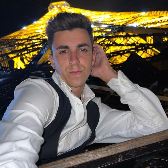 Arta Game as seen in a selfie that was taken in August 2023