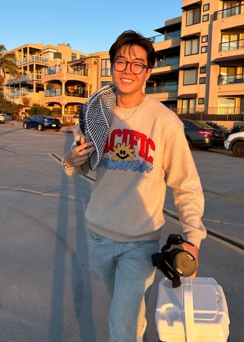 Derek Xiao as seen in a picture that was taken in February 2023, in San Diego, California