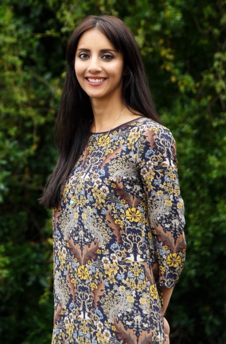 Golriz Ghahraman as seen while smiling for the camera in 2017