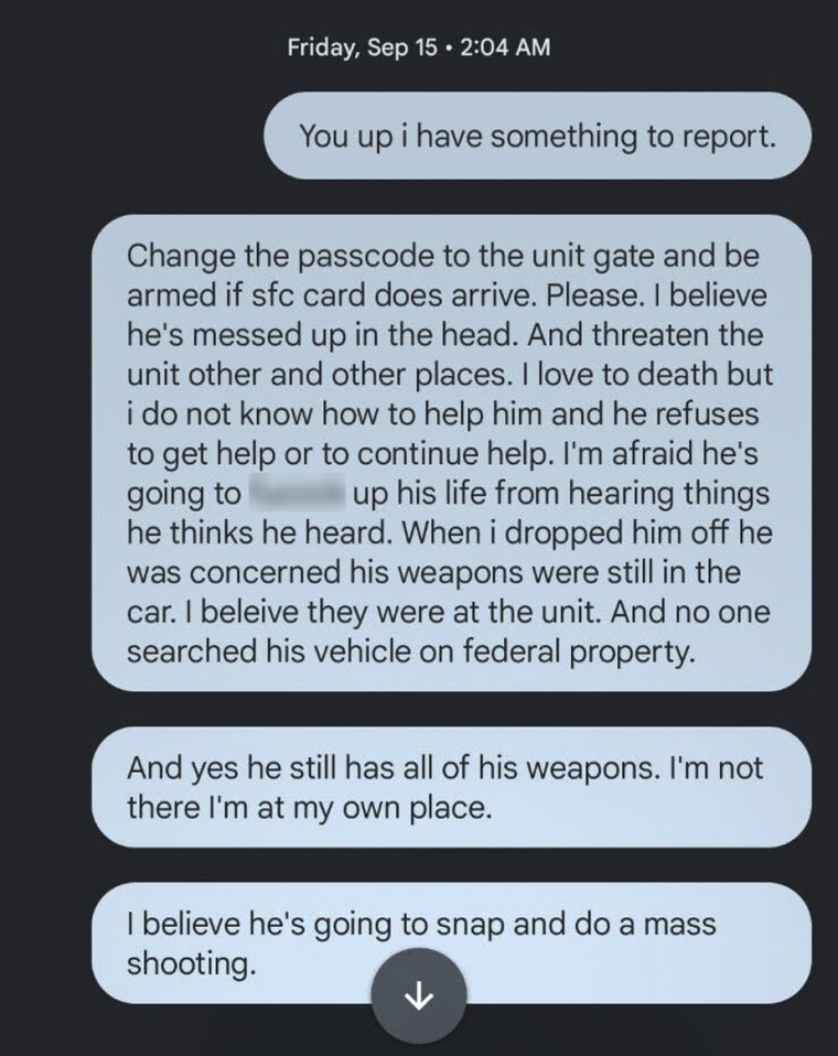 "I believe he's going to snap and do a mass shooting," Hodgson texted to his superior. He was right. Despite his efforts, which came alongside a series of other glaring red flags, Army officials discounted the warnings and ultimately did not stop Card from committing Maine's deadliest mass shooting when he killed 18 people in Lewiston in October 2023.