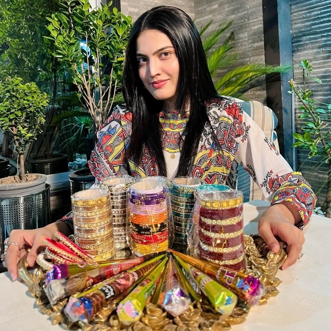 Iqra Kanwal as seen in a picture that was taken in April 2023