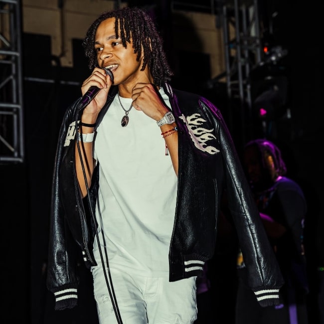 JayKlickin as seen in a picture that was taken in July 2023, in London, England