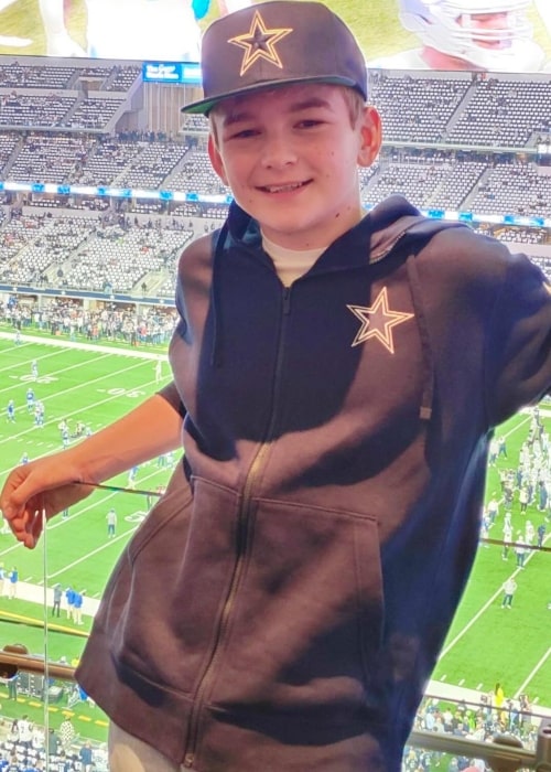 Kaido Lee Roberts as seen in a picture taken in December 2023, at the AT&T Stadium