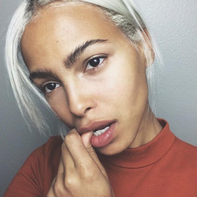 Kota Eberhardt as seen in a selfie that was taken in February 2016