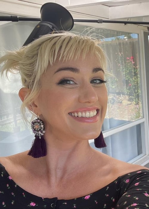 Mair Mulroney as seen in a selfie that was taken in February 2022