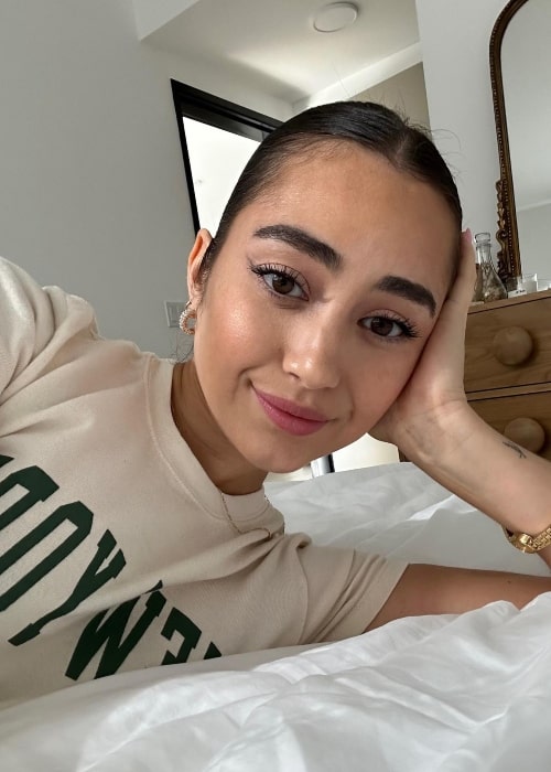 Nealie Boschma as seen in a selfie that was taken in Los Angeles, California in September 2023